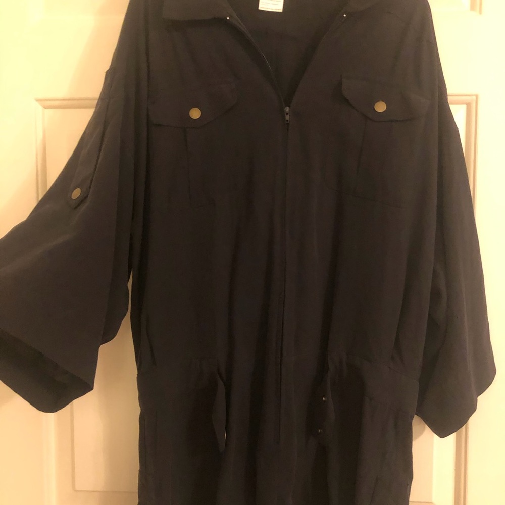 Zip up romper